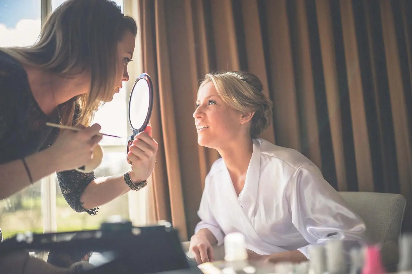 Hair and makeup by Jade Victoria — after